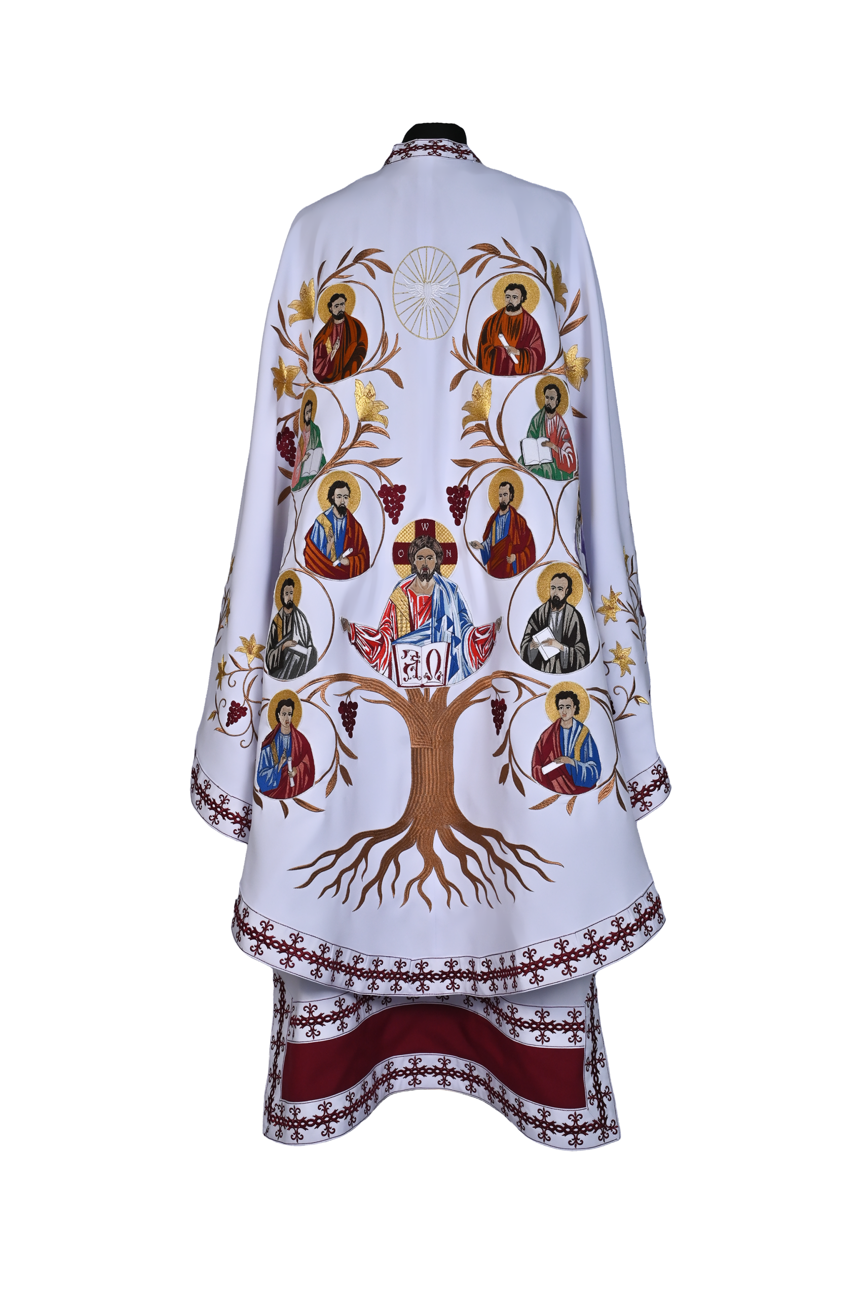 Vesminte Preotesti Crilovic AND 1378 scaled Vesmant Brodat Gradina Edenului - imagine 3