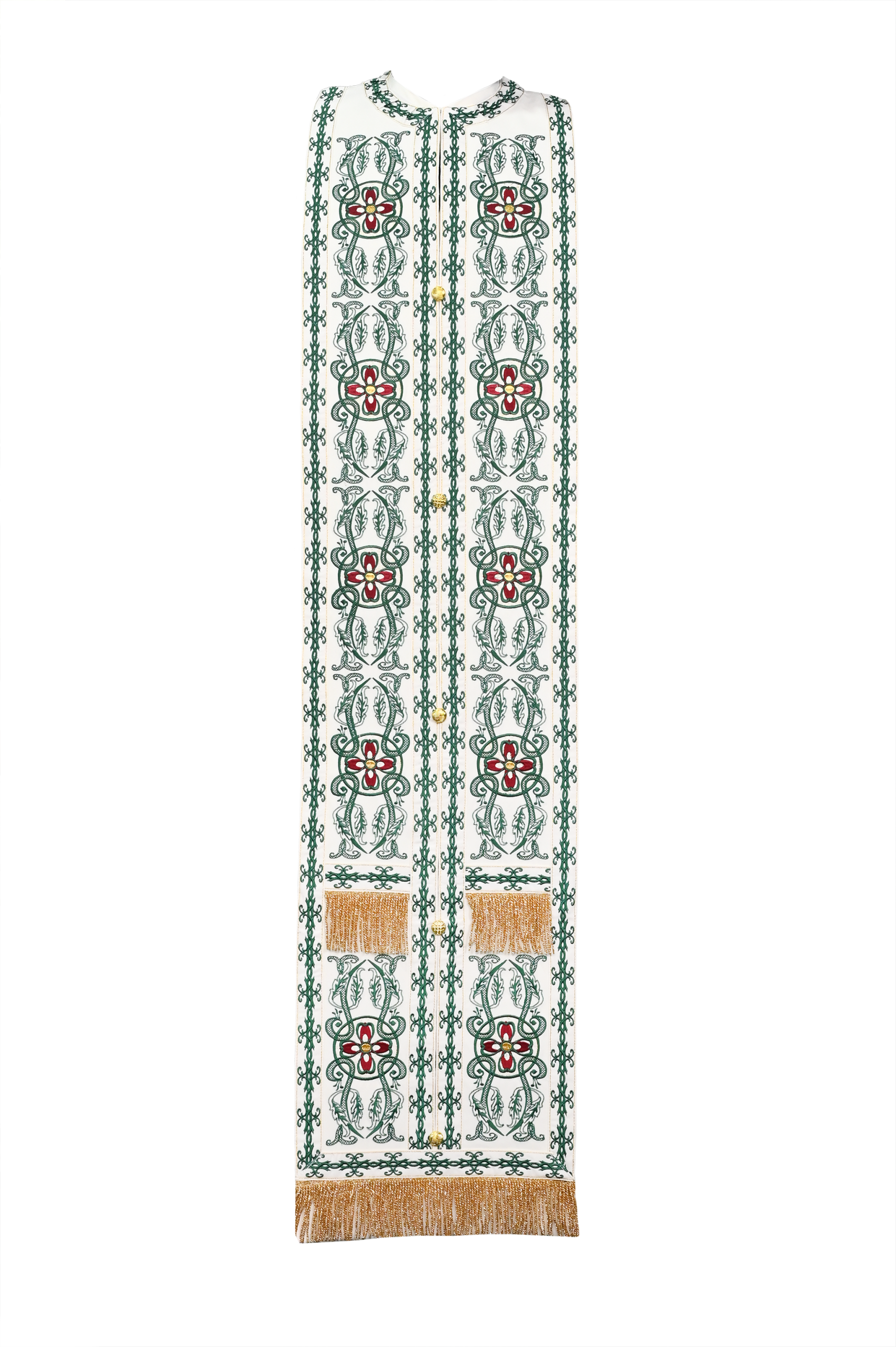 Vesminte Preotesti Crilovic AND 2086 scaled Vesmant Brodat B250 - alb - imagine 3